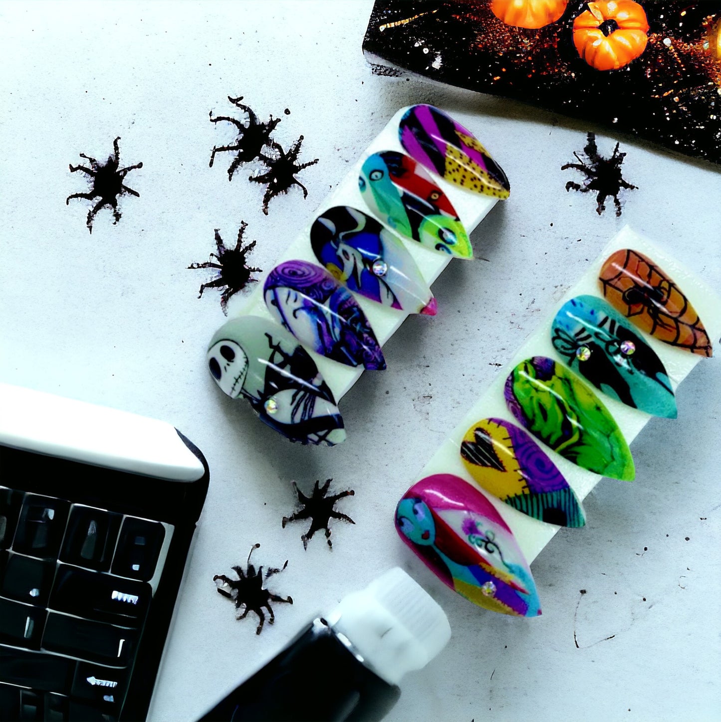 The Nightmare Before Christmas Handmade Press On Nails