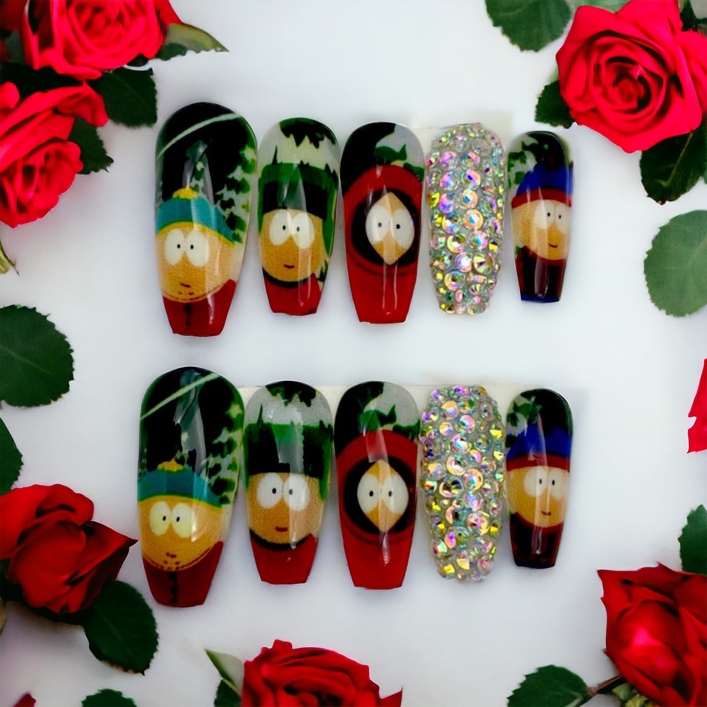 South Park Handmade Press On Nails